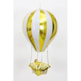 22 İnç Uçan Balon Temalı Sarı Folyo Balon 88-28 Cm