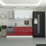 220 cm Mutfak Dolabı Mdf Kapak Tezgah Dahil YRKN220 101