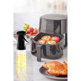 220 ml Airfryer Pişirme Öncesi Sprey Püskürtmeli Sprey Cam Şişe Zeytinyağı Sirke Yağ Püskürtücü