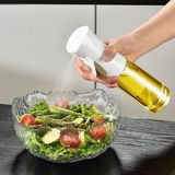 220 ml Pişirme Öncesi Sprey Püskürtmeli Sprey Cam Şişe Zeytinyağı Sirke Yağ Püskürtücü Beyaz
