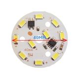 220 Volt 5 Watt Smd 2835 Ledli Led Modül Beyaz 10mm Delik Çaplı 220V 5W Avize Ledi 40mm(3 Adet)