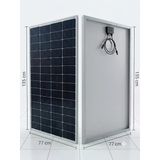 220 Watt Monokrital Güneş Paneli