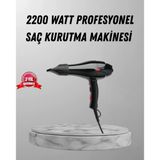 2200W Fön Makinesi – Profesyonel Ac Motor, Soğuk Ve Sıcak Üfleme P97085s2642