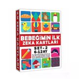 2205 Eğitici Kartlar 6-12 Ay Zeka Kartları P147456s3451