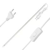 220V-12W Anahtarlı 80-90 Lümen 72 Led 60 Cm Şeffaf Kasa Seyyar Çubuk Led PWR-6930