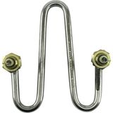 220V 8,5cm Krom Rezistans, 900W, Semaver ve Çay Makinesi Kazanı Için Uygun - Antrasit