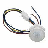 220v Hareket Pır Sensörü - Otomatik Lamba Sensörü 25cm Kablolu
