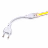 220V Hortum COB Neon LED Fiş Girişi 5’li Set Tak Çalıştır Şerit LED Enerji Bağlantı Kablosu IP65 Uyumlu