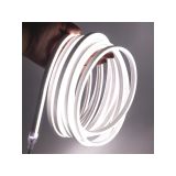 220V Neon LED Hortum 20 Metre 6400K Beyaz Işık 120 LED/m Tak Çalıştır IP65 Su Geçirmez Şerit LED Dış Mekan Aydınlatma