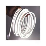 220V Neon Led Hortum 5 Metre 6400K Beyaz Işık 120 Led/M Tak Çalıştır Ip65 Su Geçirmez Şerit Led Dış Mekan Aydınlatma Vitrin