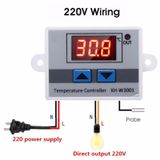 220V Termostat Xh-W3001 Dijital Termostat Sıcaklık Kontrol Cihazı