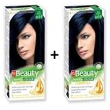 22233974 Mm Beauty Bitkisel Saç Boyası Mavi Siyah M19 - 2 Adet (457302464) M19 Mavi Siyah