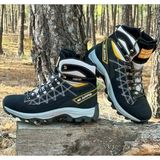 2224-JAMPER Anatomik Kaydırmaz Tabanlı Soft Shell Outdoor Trekking Erkek Fermuarlı Spor Bot - NKT02224-GRI-42