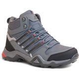 2226-FORZA Anatomik Kaydırmaz Tabanlı Soft Shell Outdoor Trekking Erkek Bağcıklı Spor Bot - NKT02226-FÜME-40