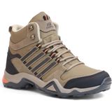 2226-FORZA Anatomik Kaydırmaz Tabanlı Soft Shell Outdoor Trekking Erkek Bağcıklı Spor Bot - NKT02226-KAHVERENGI-42