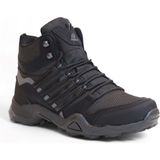 2226-FORZA Anatomik Kaydırmaz Tabanlı Soft Shell Outdoor Trekking Erkek Bağcıklı Spor Bot - NKT02226-SIYAH-44