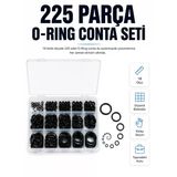 225 Parça Profesyonel O-Ring Conta Kiti Su, Hava Sızdırmazlık Tamir Seti