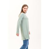 2268_Kadın Yazlık Cool&Comfort Uzun Kollu 4 mevsim Tesettür Tshirt Tunik