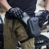 22Cm Kabuk Su Geçirmez Bel Bacak Omuz Scooter Bisiklet Motorcu Bacak Ve Çapraz Çanta