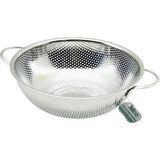 22CM Metal Kulplu Çelik Sepet Süzgeç Ince Tel Ayaklı (5047)