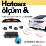 22MM Türkçe Konuşan Park Sensörü Siyah