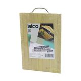 22X32 X 1.7Cm Lux Ahşap Bambu Kesim Panosu - Kesme Tahtası Metal Kulplu (4915)