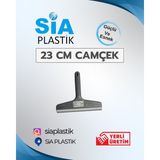 23 cm Camçek-4 Adet(Çekpas) - Gri
