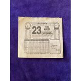 23 Mayis 1990 Takvim Yapragi - Nostalji Koleksiyonluk Takvim Yapragi