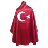 23 Nisan- 29 Ekim Ay Yıldız Bayrak Pelerin 2-14 Yaş