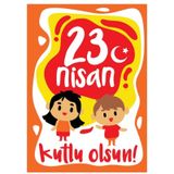23 Nisan Ulusal Egemenlik Ve Cocuk Bayrami Eko Kum Boyama Seti 10 Adet-Red Castle 23Nsn-103