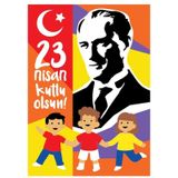 23 Nisan Ulusal Egemenlik Ve Cocuk Bayrami Eko Kum Boyama Seti 15 Adet-Red Castle 23Nsn-151