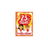 23 Nisan Ulusal Egemenlik Ve Çocuk Bayramı Eko Kum Boyama Seti 5 Adet-red Castle 23nsn-053