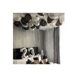 23 Yaş Gümüş folyo balon seti