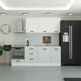 230 cm Mutfak Dolabı Mdf Kapak Tezgah Dahil YRKN230 100