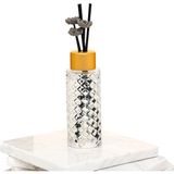 230 ml Kristal Cam Şişe Dark Amber Oda Kokusu - 1 - Siyah