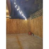 230CM Yükseklik x 150CM Genişlik Doğal Bambu Kamış Hasır Çit Dekoratif Bahçe Balkon ve Duvar Çiti Reed Fence