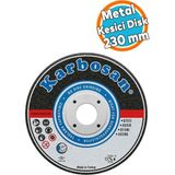 230X3.0X22.23 mm Metal Kesici Taş Disk Spiral Demir Kesme Diski - Seçenek 1