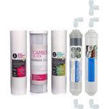 2343 Su Arıtma Cihazı Filtresi 5'li Set Paket Aşama Membransız