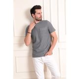 2351-1 Modelli Cepli O Yaka Trender Erkek T-Shirt AÇIK HAKİ
