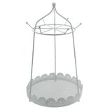 23x40cm Askılı Metal Stand Tepsi