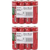 24 ADET JEAN KLEİN AA 1.5 V KALEM PİL PİYASA MALI ORTA KALİTEDE PİL