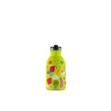 24 Bottles 330 ml Clima Bottle Veggie Friends Pipetli Paslanmaz Çelik Termos