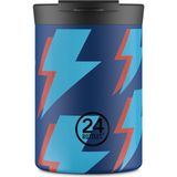 24 Bottles 350 ml Renkli Travel Tumbler Zap Zap Paslanmaz Çelik Termos