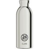 24 Bottles 500 ml Gri Clima Bottle Mirror Steel Paslanmaz Çelik Termos
