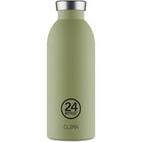 24 Bottles 500 ml Haki Clima Bottle Sage Paslanmaz Çelik Termos