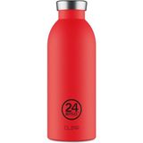 24 Bottles 500 ml Kırmızı Clima Bottle Hot Red Paslanmaz Çelik Termos