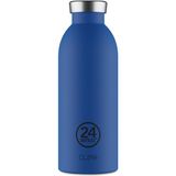 24 Bottles 500 ml Mavi Clima Bottle Gold Blue Paslanmaz Çelik Termos