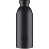 24 Bottles 500 ml Siyah Clima Bottle Celebrity Paslanmaz Çelik Termos