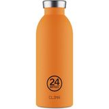 24 Bottles 500 ml Turuncu Clima Bottle Total Orange Paslanmaz Çelik Termos