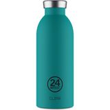24 Bottles 500 ml Yeşil Clima Bottle Atlantic Bay Paslanmaz Çelik Termos